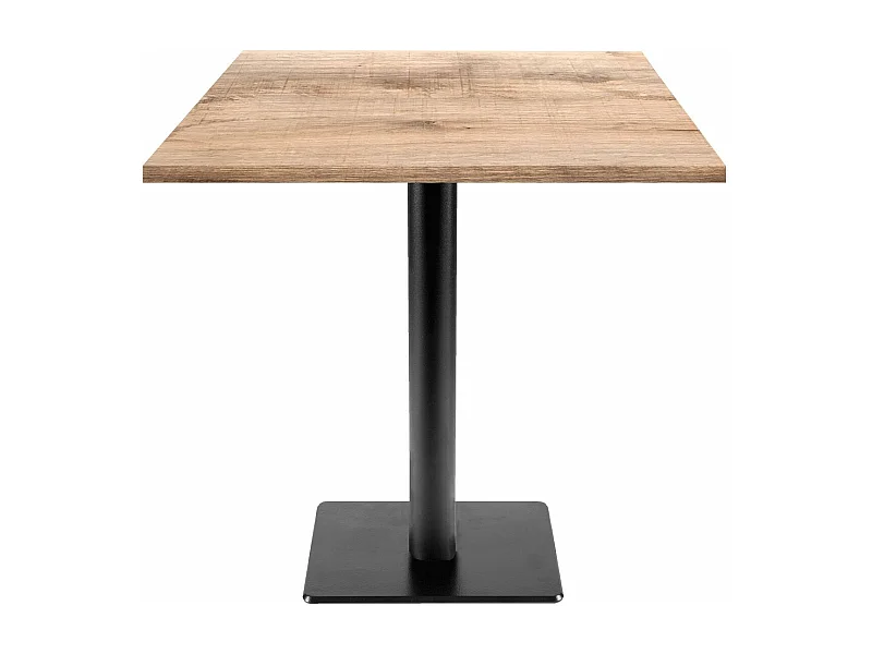 Table 70 x 70 cm - modèle Milan T tanin naturel
