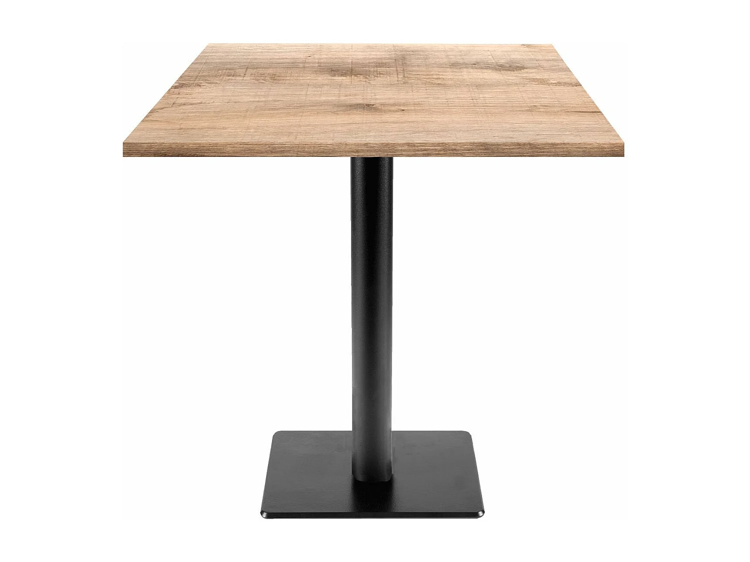 Table 70 x 70 cm - modèle Milan T tanin naturel