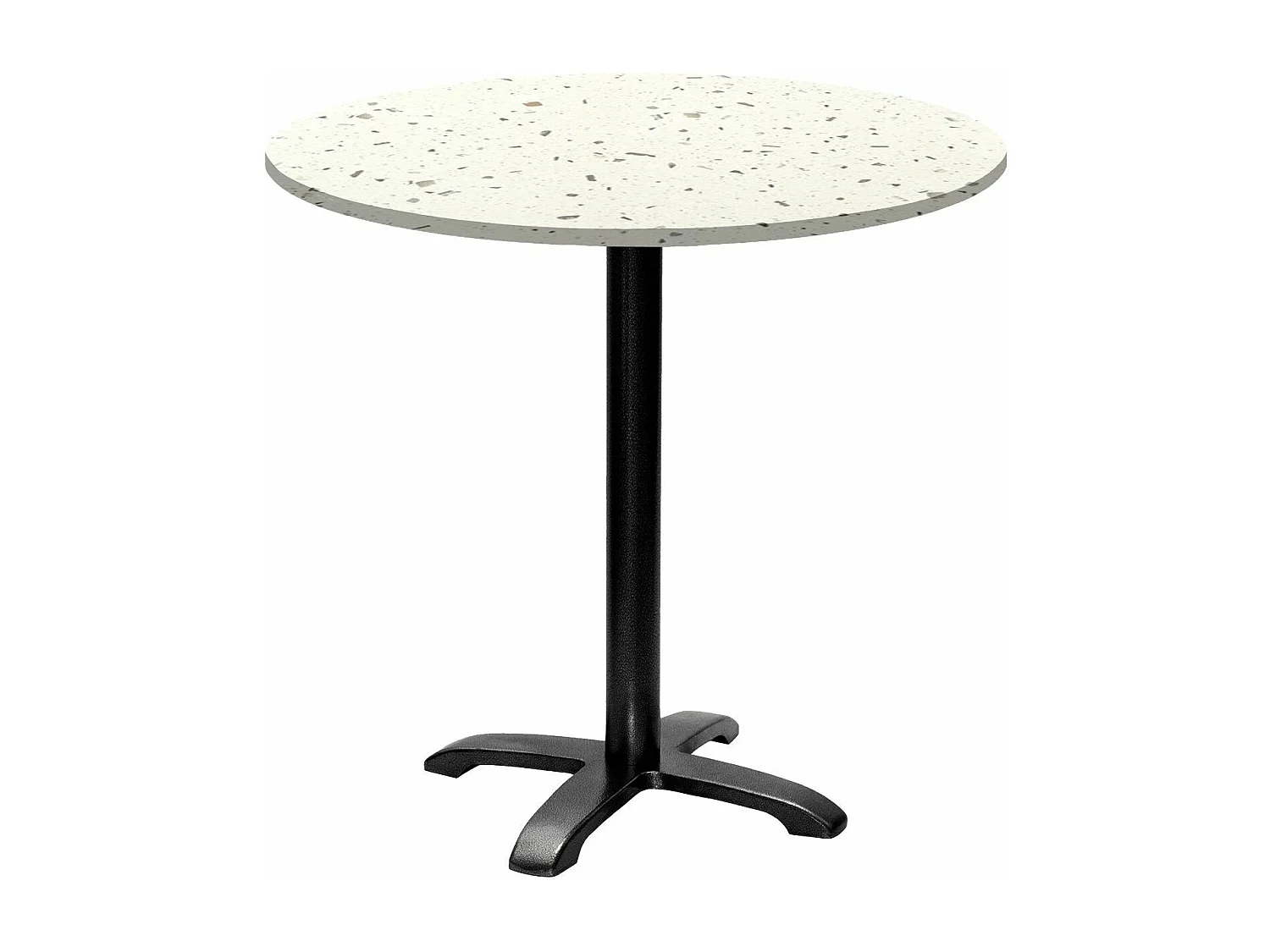 Table ronde Ø 80 cm - modèle Bazila terrazzo cassata