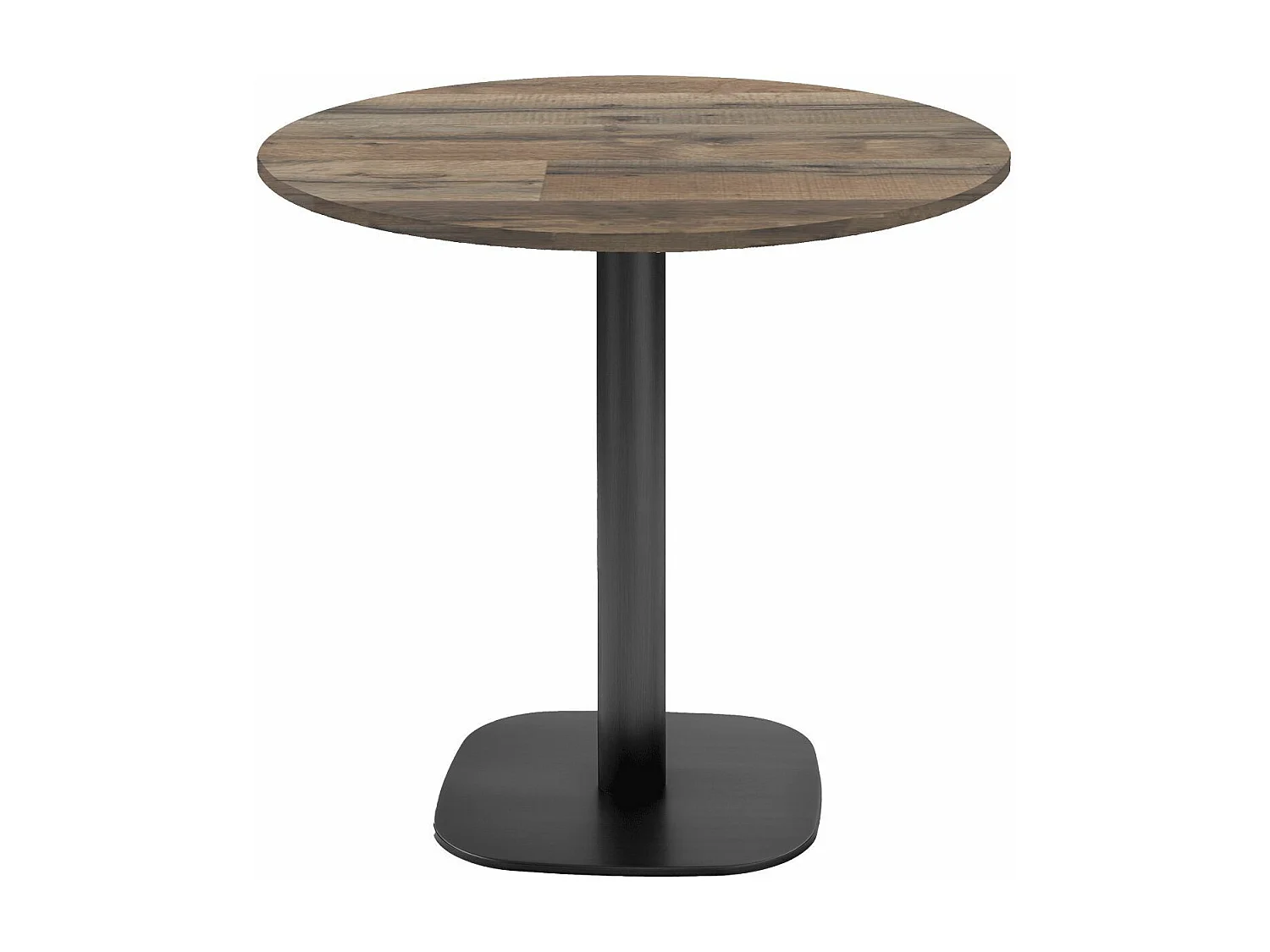 Table ronde Ø 70 cm - modèle Round vieux plancher