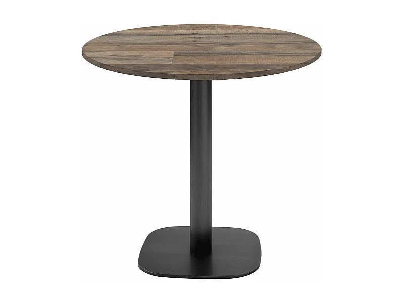 Table ronde Ø 70 cm - modèle Round vieux plancher