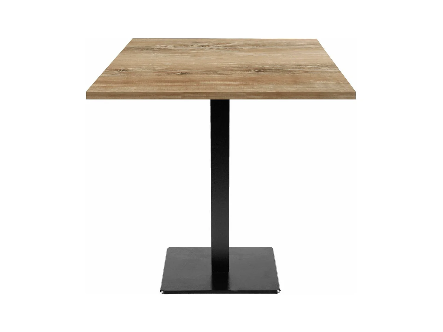 Table 70 x 70 cm - modèle Milan chêne slovene