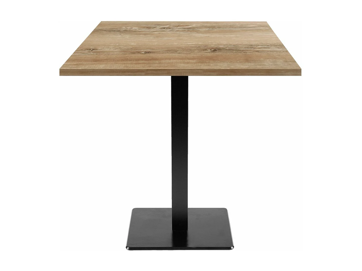 Table 70 x 70 cm - modèle Milan chêne slovene