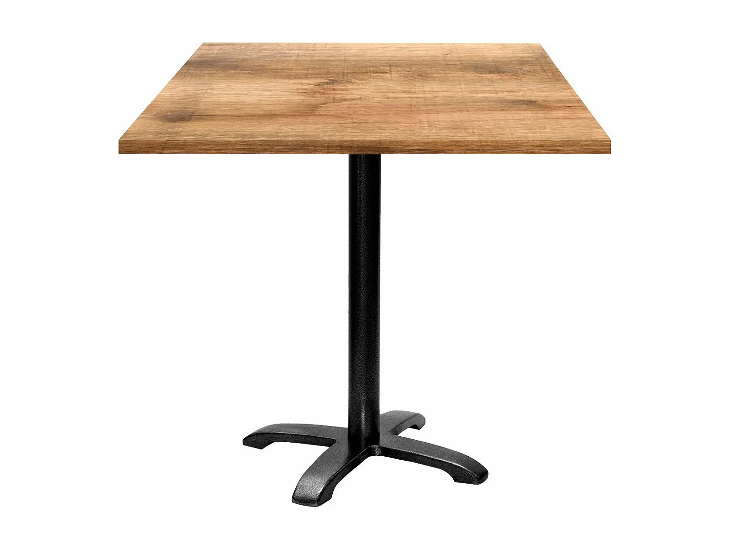 Table 70 x 70 cm - modèle Bazila tanin clair