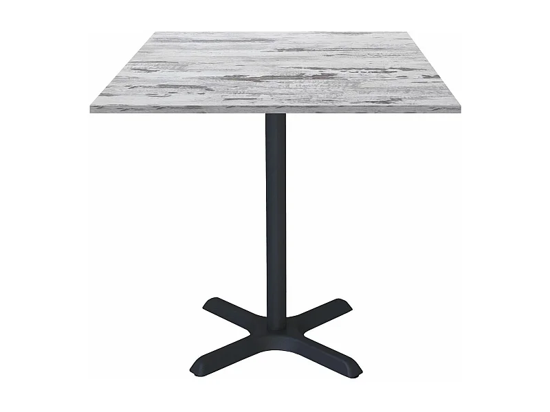 Table 70 x 70 cm - modèle Dina chêne d'Islande