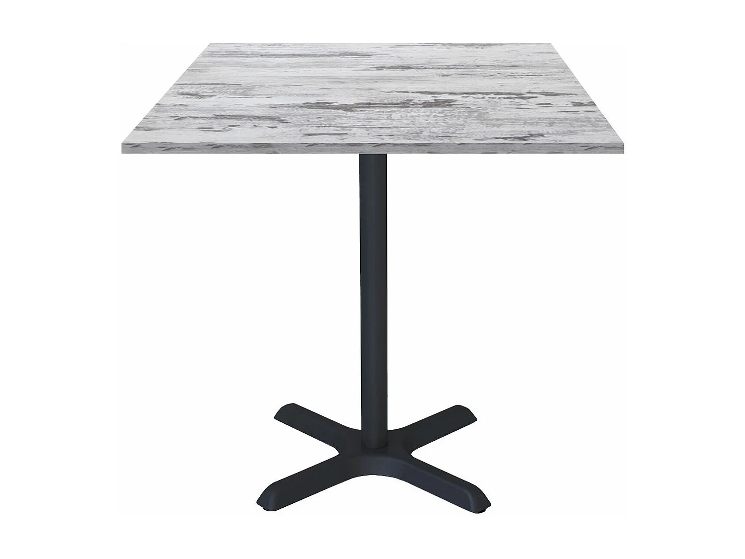 Table 70 x 70 cm - modèle Dina chêne d'Islande