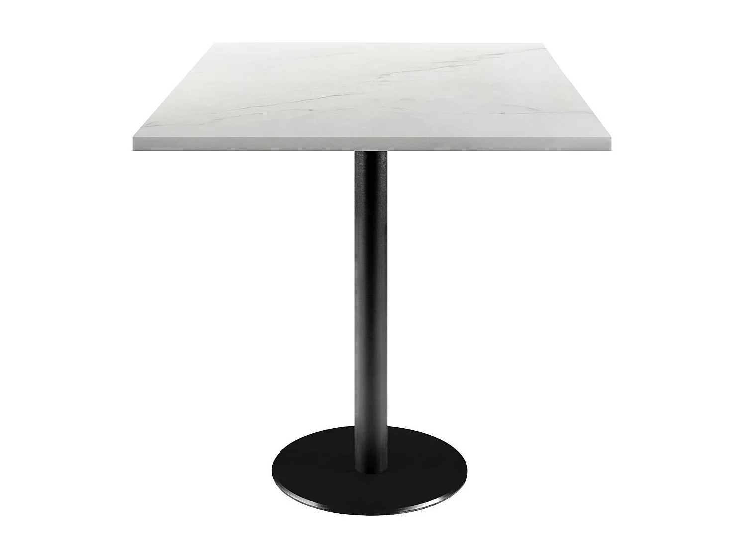 Table 70 x 70 cm - modèle Rome marbre paro