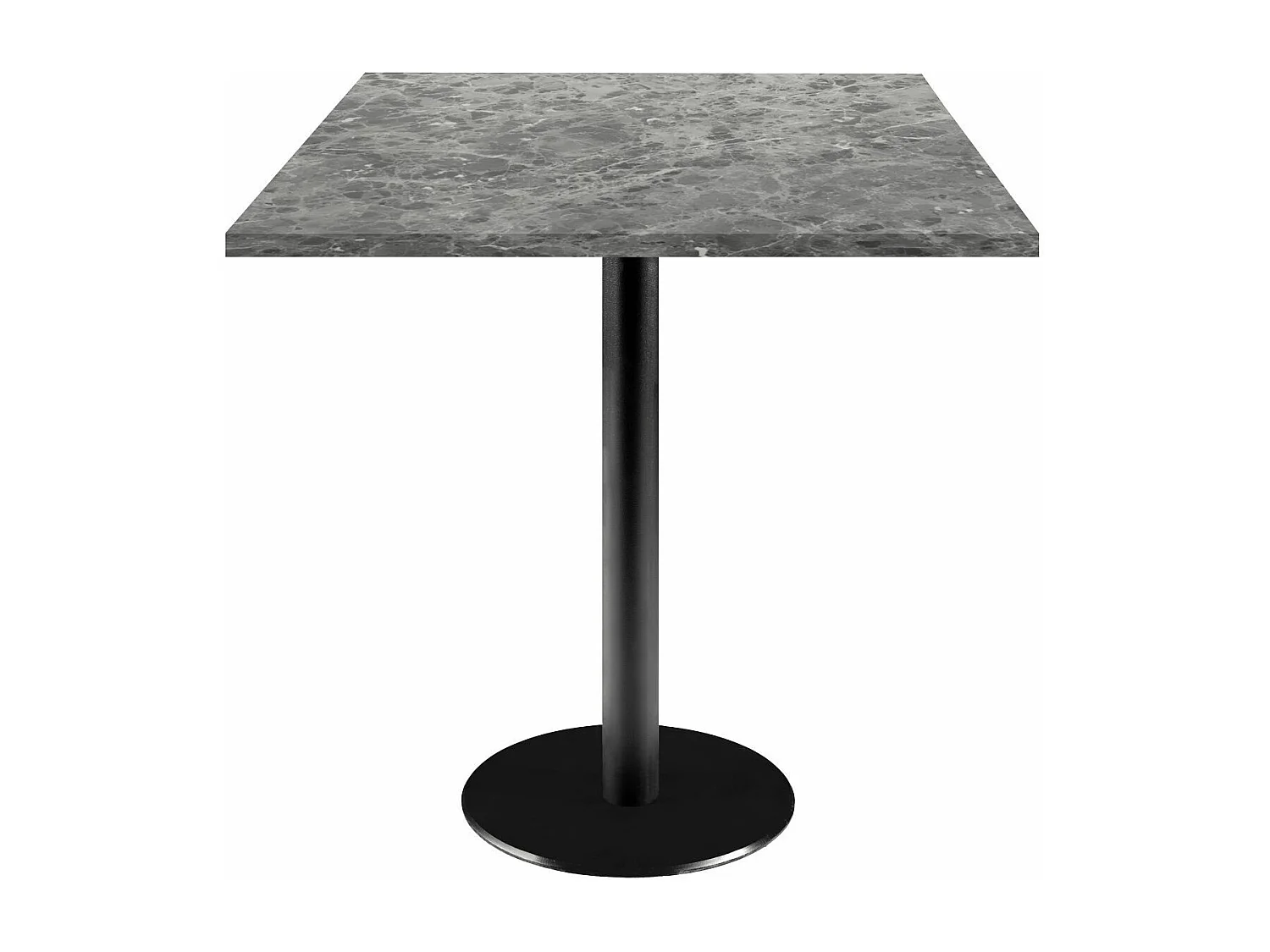 Table 70 x 70 cm - modèle Rome marbre nabu