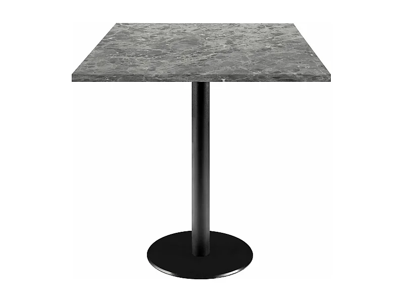Table 70 x 70 cm - modèle Rome marbre nabu