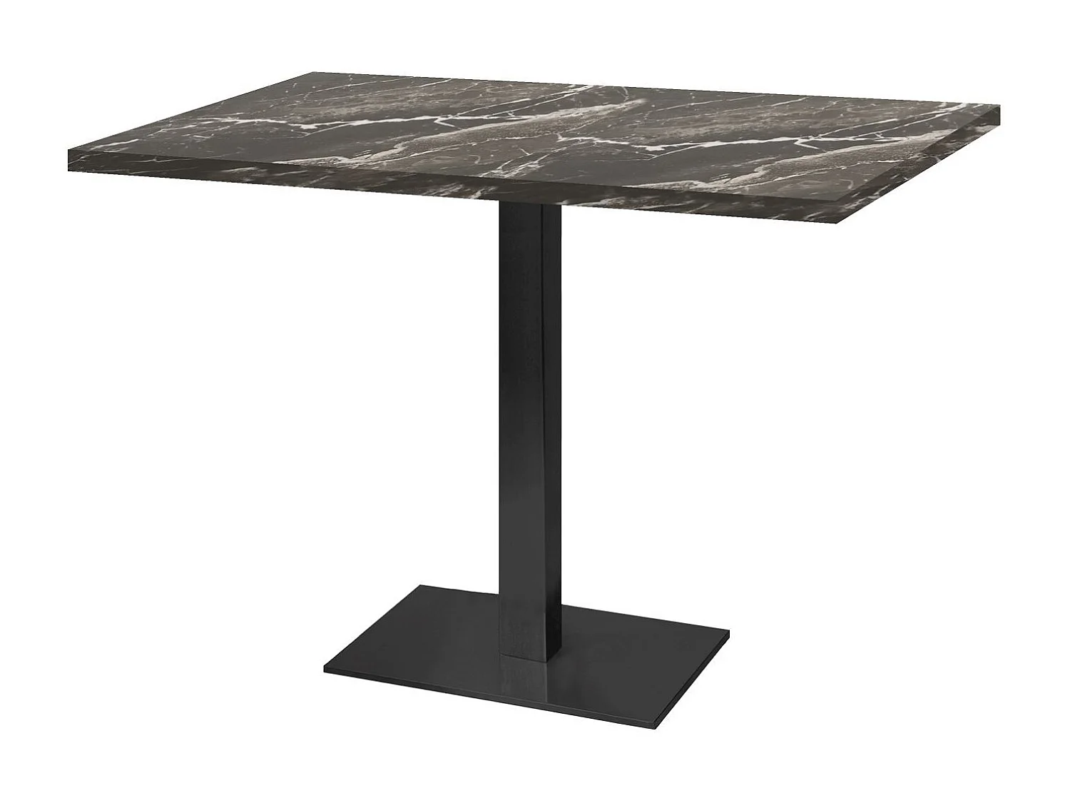 Table 120 x 70 cm - Milan marbre royal