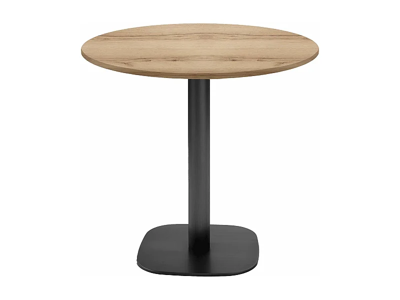 Table ronde Ø 70 cm - modèle Round chêne delano
