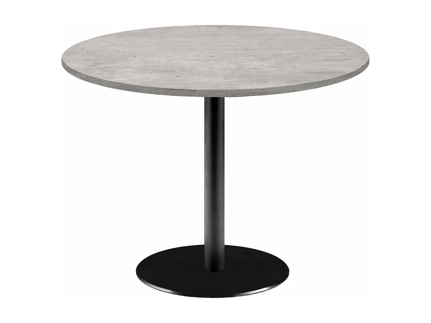 Table ronde Ø 120 cm - modèle Rome béton naturel