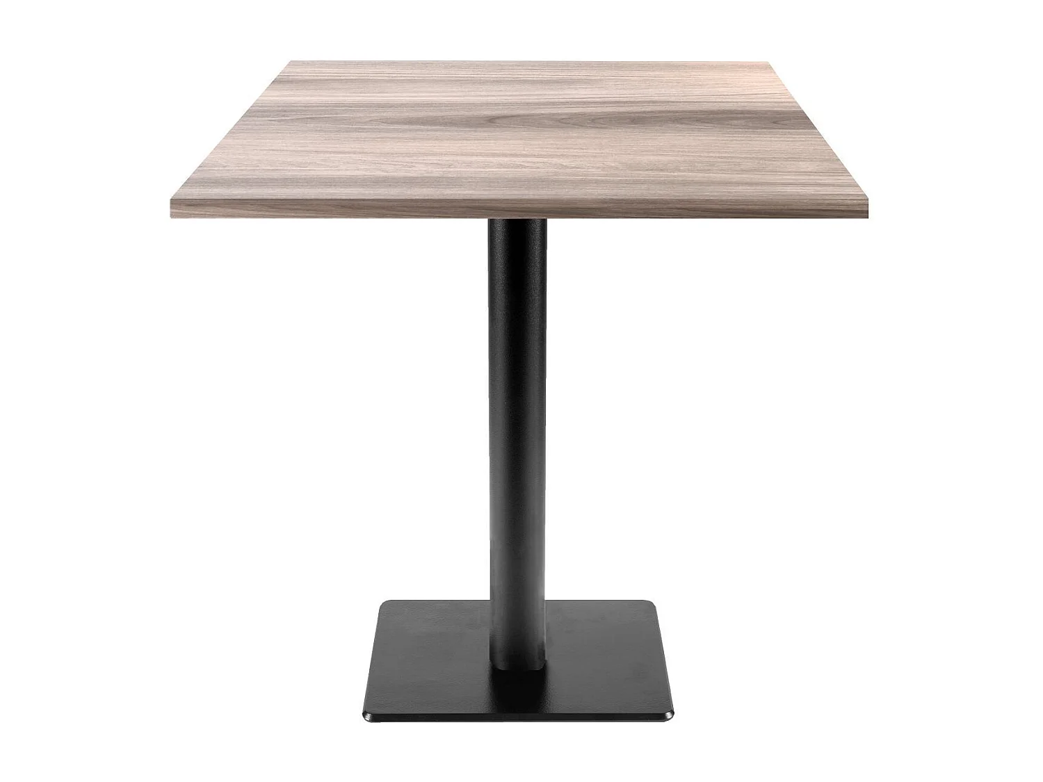 Table 70 x 70 cm - modèle Milan T chêne tages