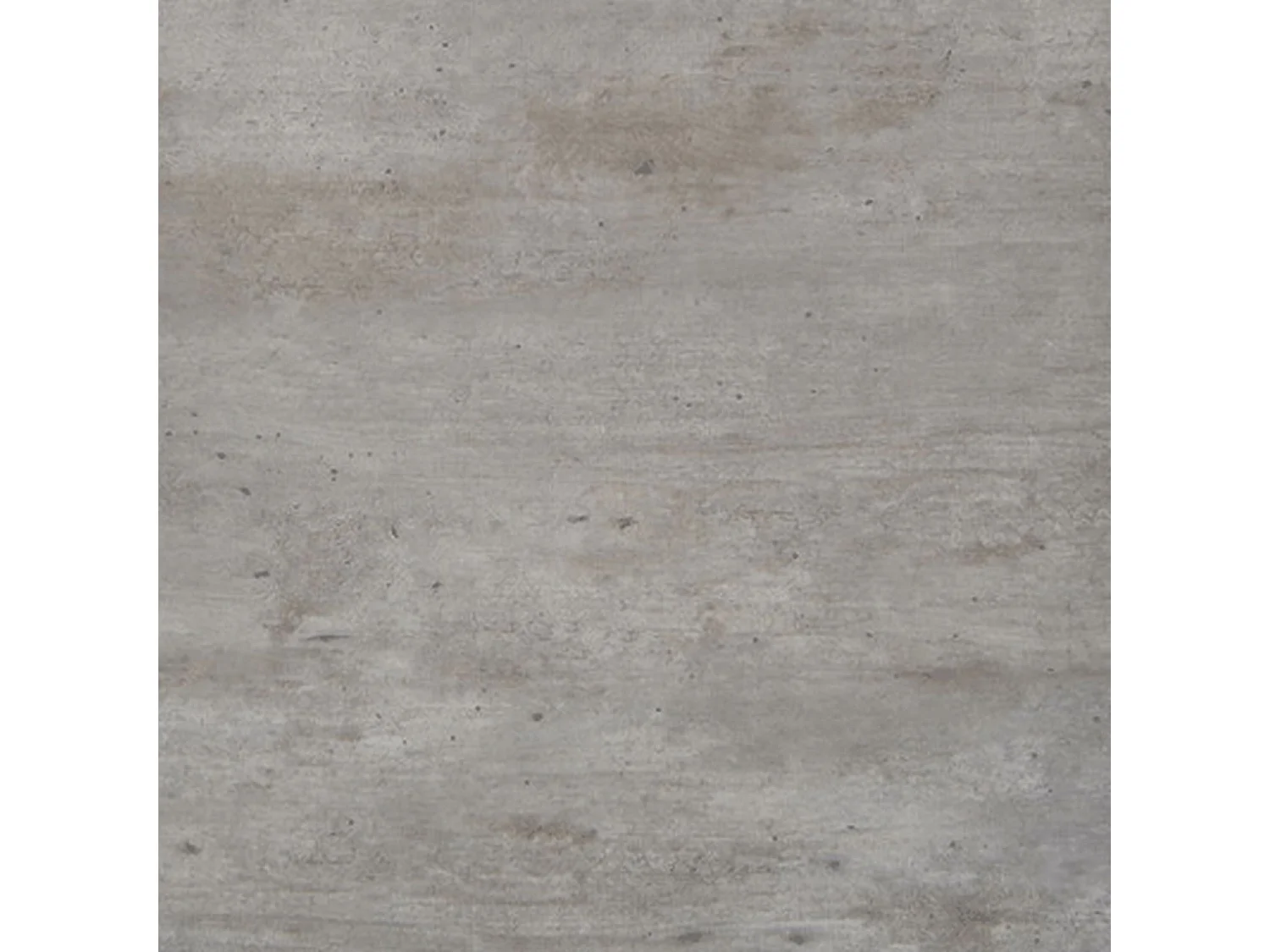 Table 70 x 70 cm - modèle Round pied blanc béton naturel