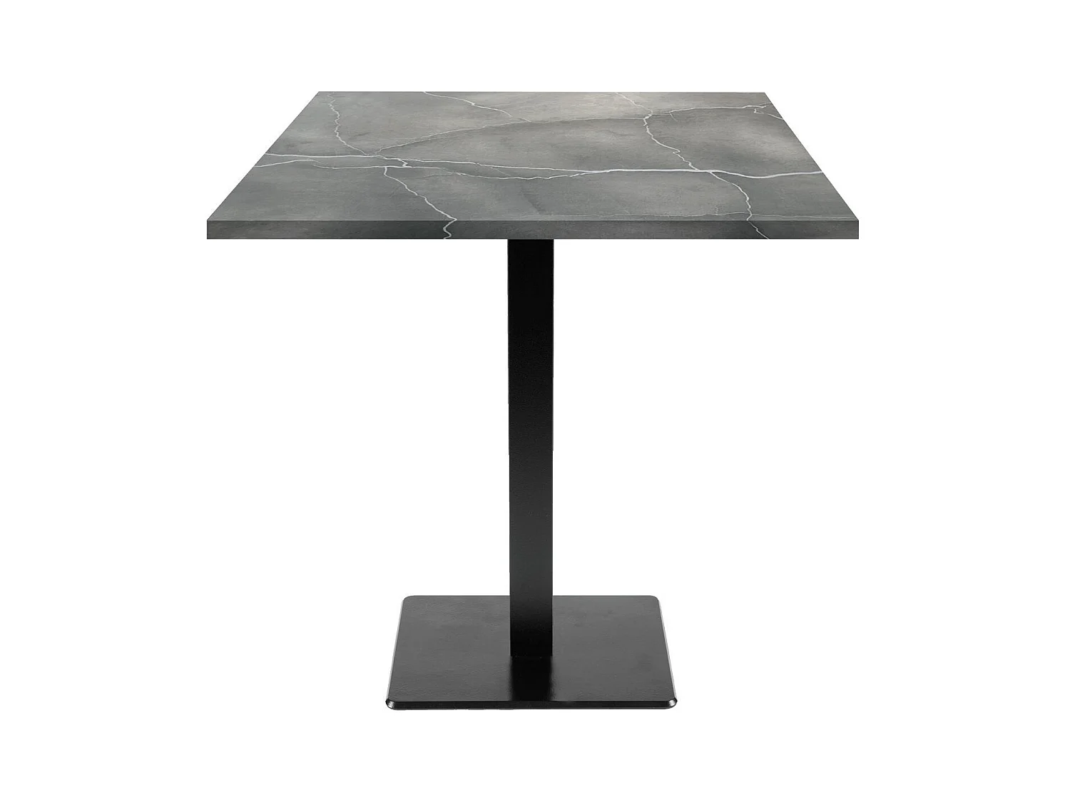 Table 70 x 70 cm - modèle Milan lune bleue