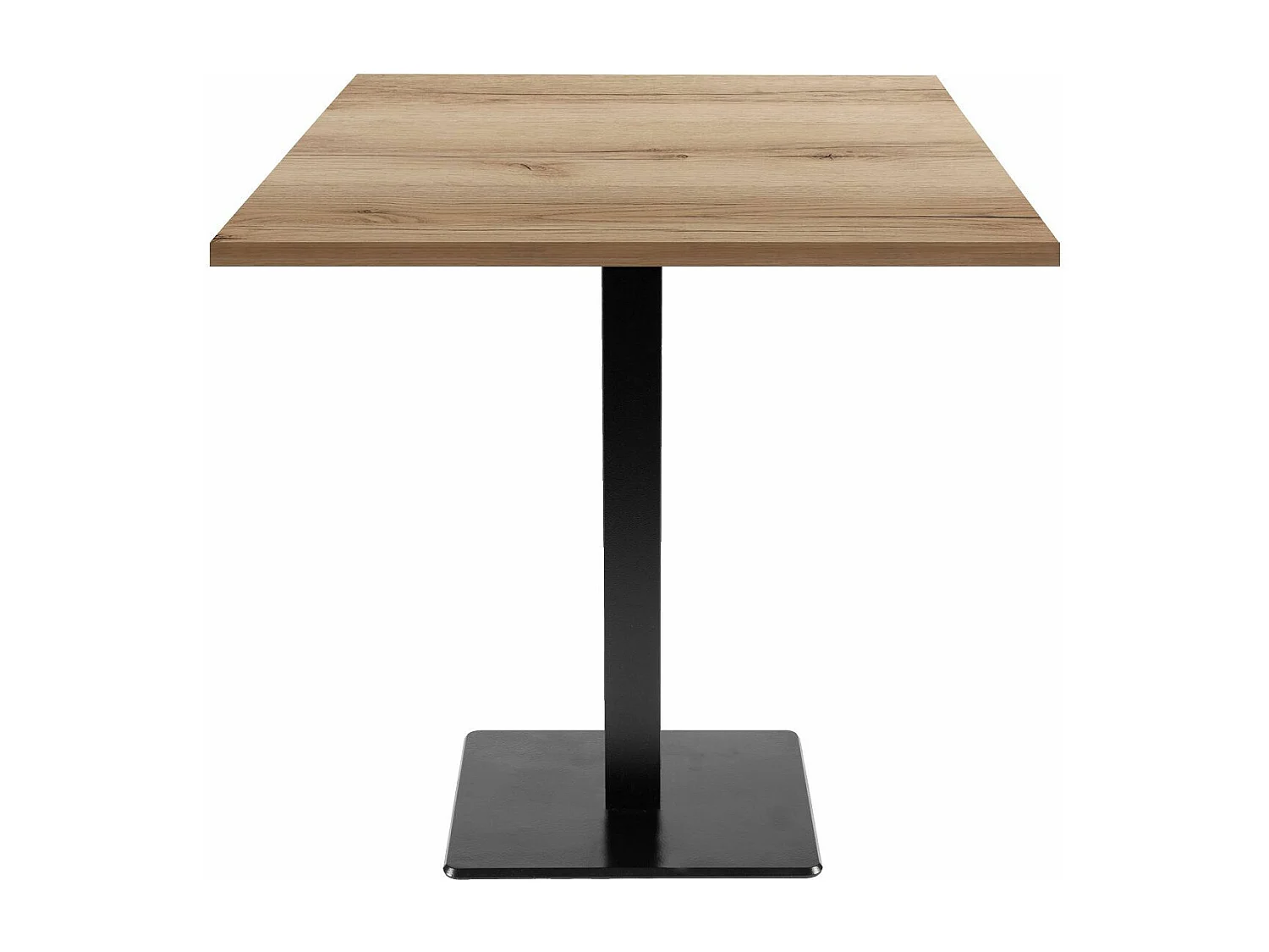 Table 70 x 70 cm - modèle Milan chêne delano