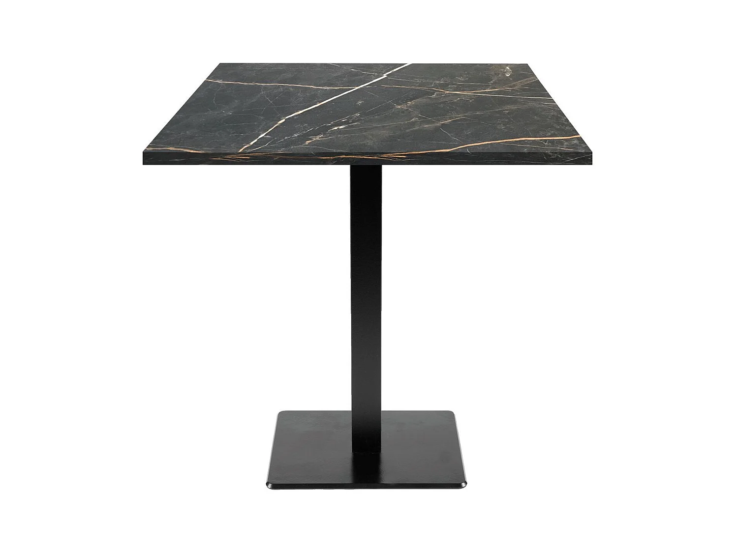 Table 70 x 70 cm - modèle Milan marbre samas