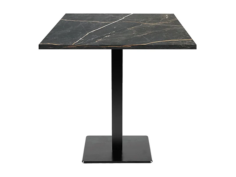 Table 70 x 70 cm - modèle Milan marbre samas