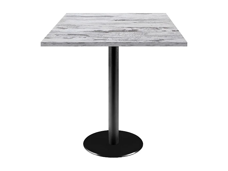 Table 70 x 70 cm - modèle Rome chêne d'Islande