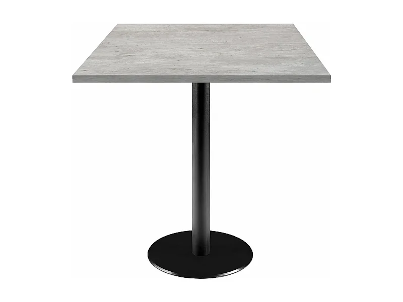 Table 70 x 70 cm - modèle Rome béton naturel