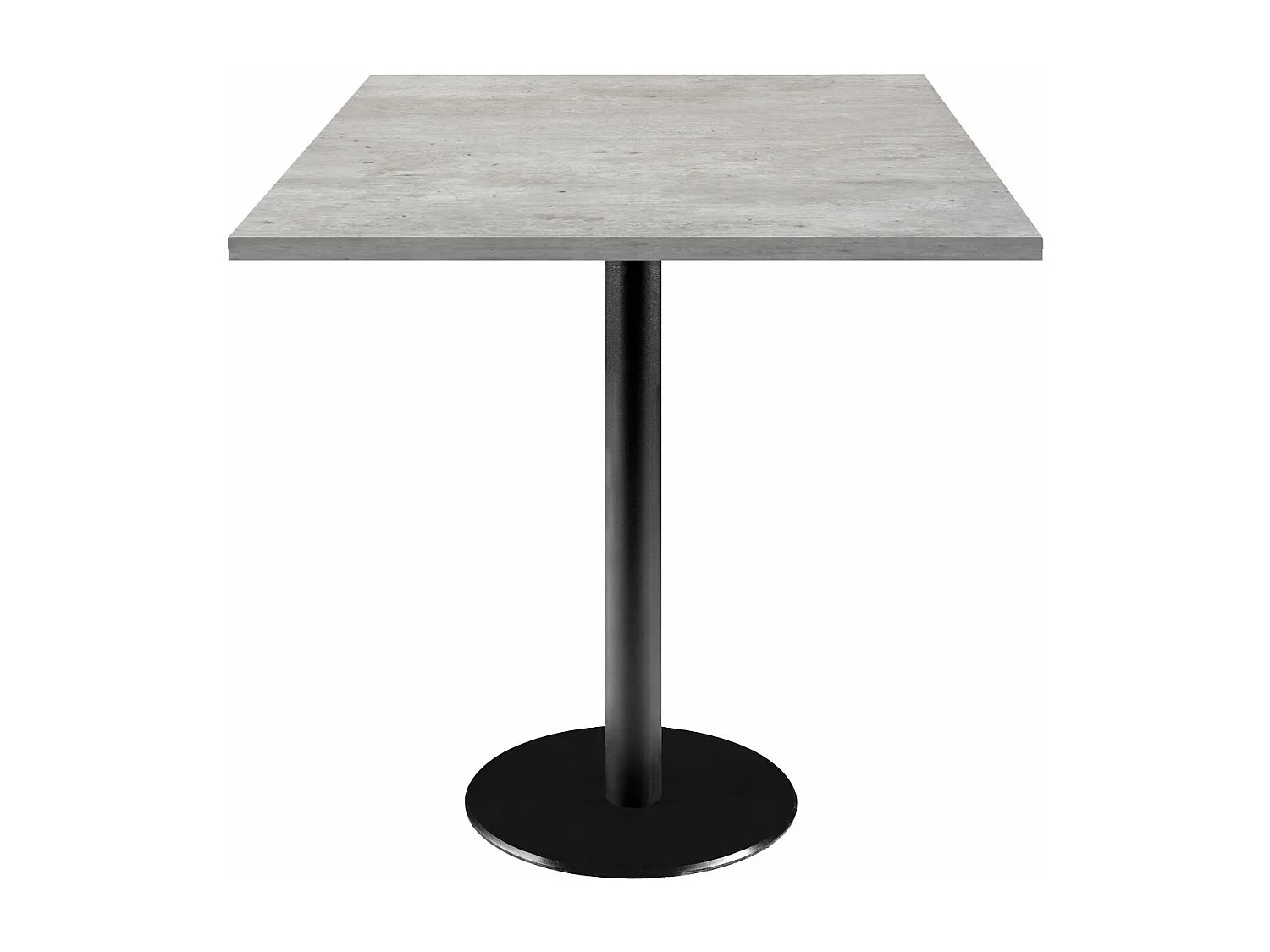 Table 70 x 70 cm - modèle Rome béton naturel