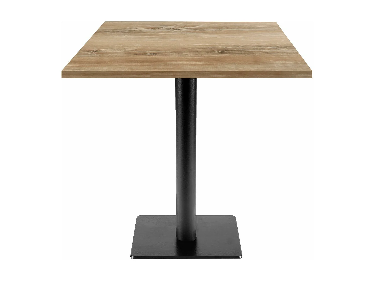 Table 70 x 70 cm - modèle Milan T chêne slovène