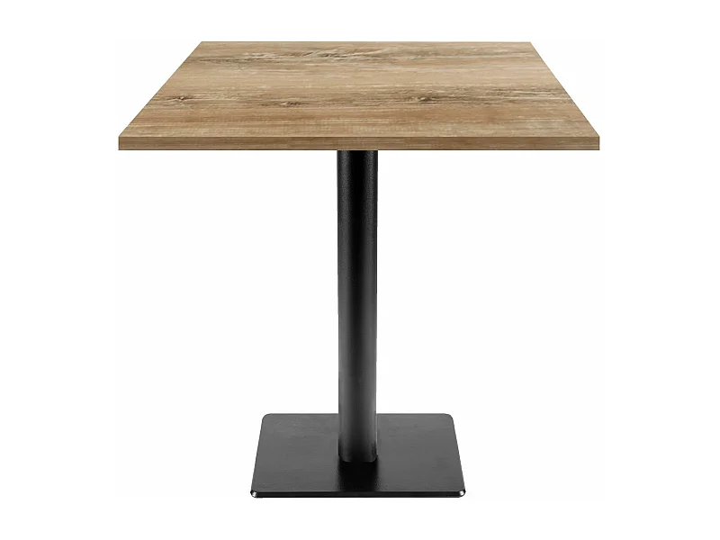 Table 70 x 70 cm - modèle Milan T chêne slovène