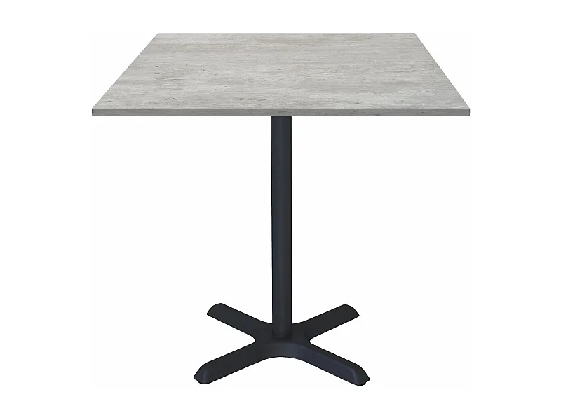 Table 70 x 70 cm - modèle Dina béton naturel