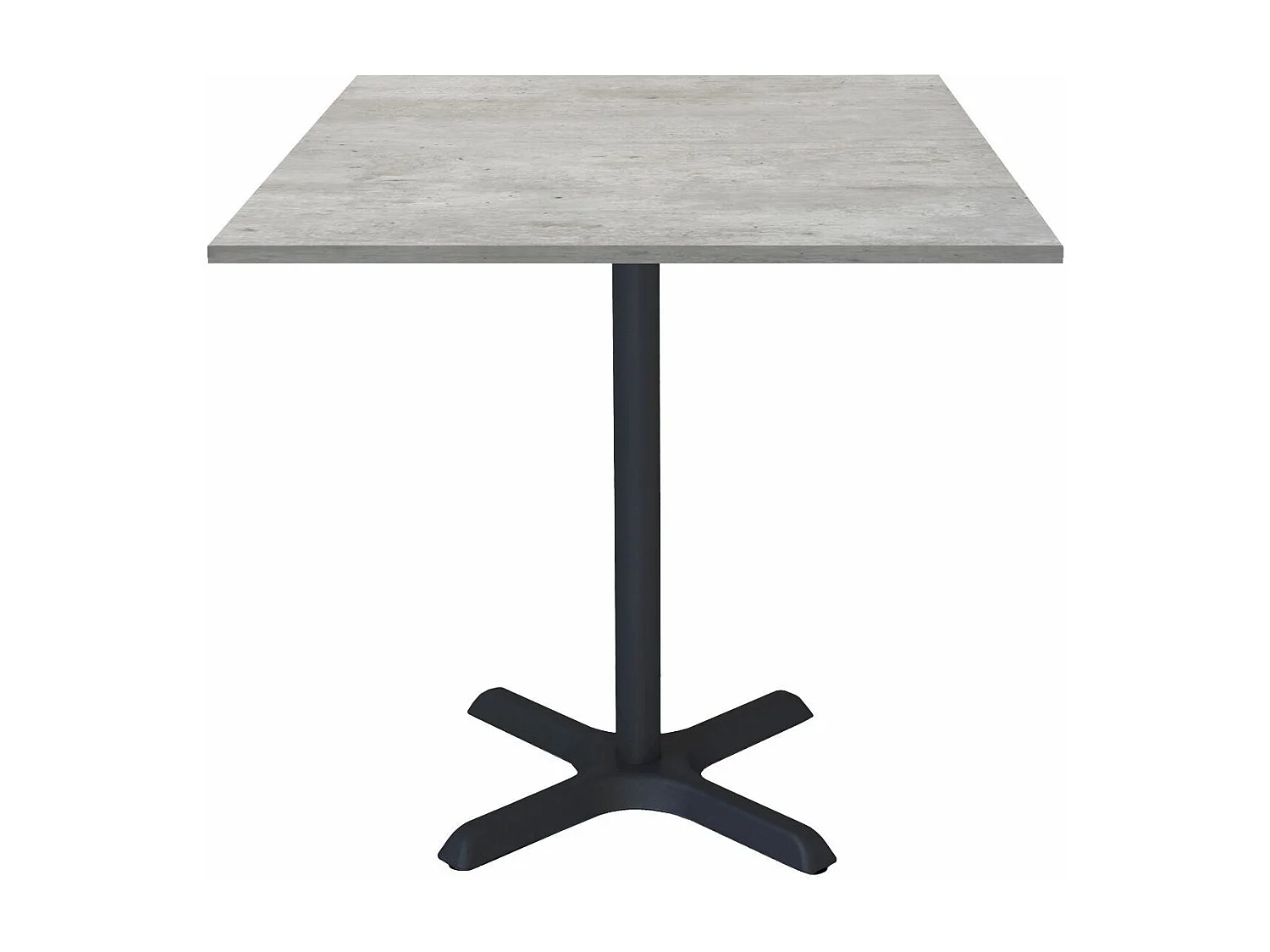 Table 70 x 70 cm - modèle Dina béton naturel