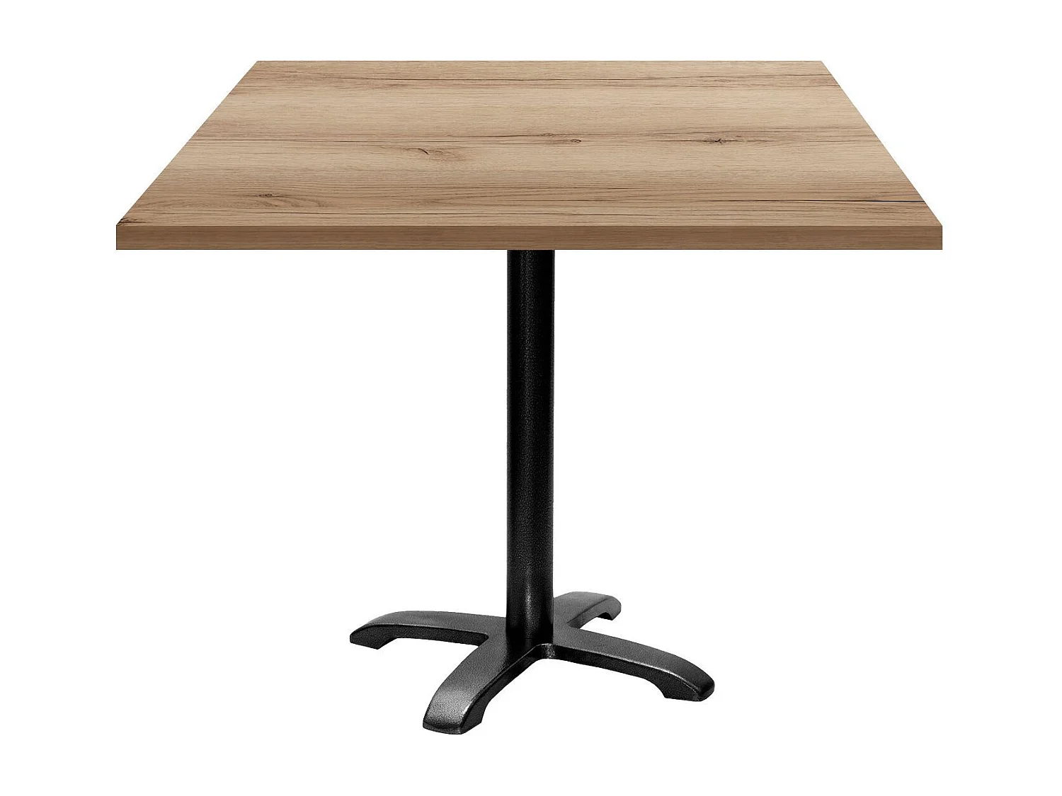 Table 90 x 90 cm - modèle Bazila chêne delano