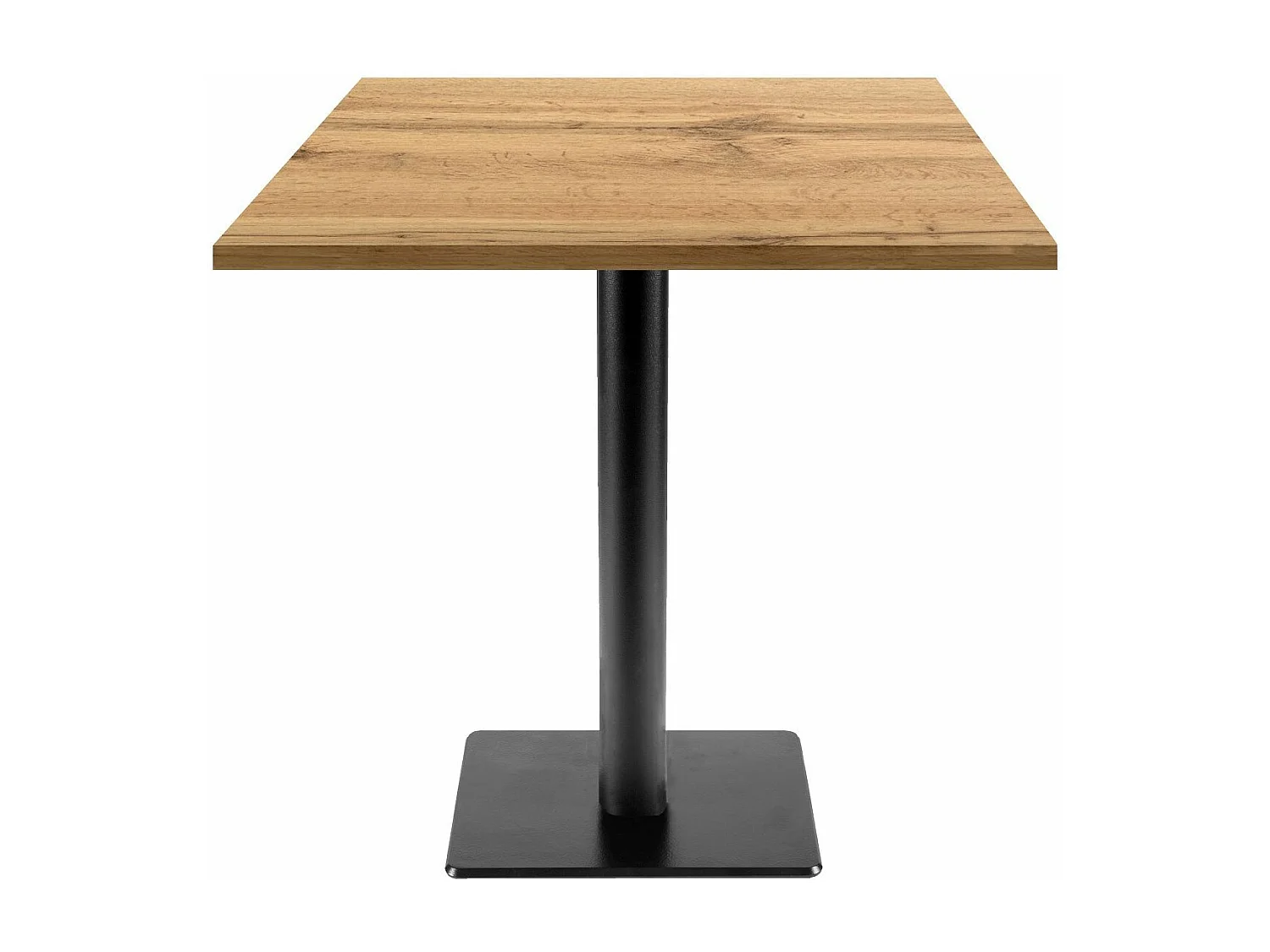 Table 70 x 70 cm - modèle Milan T chêne armor