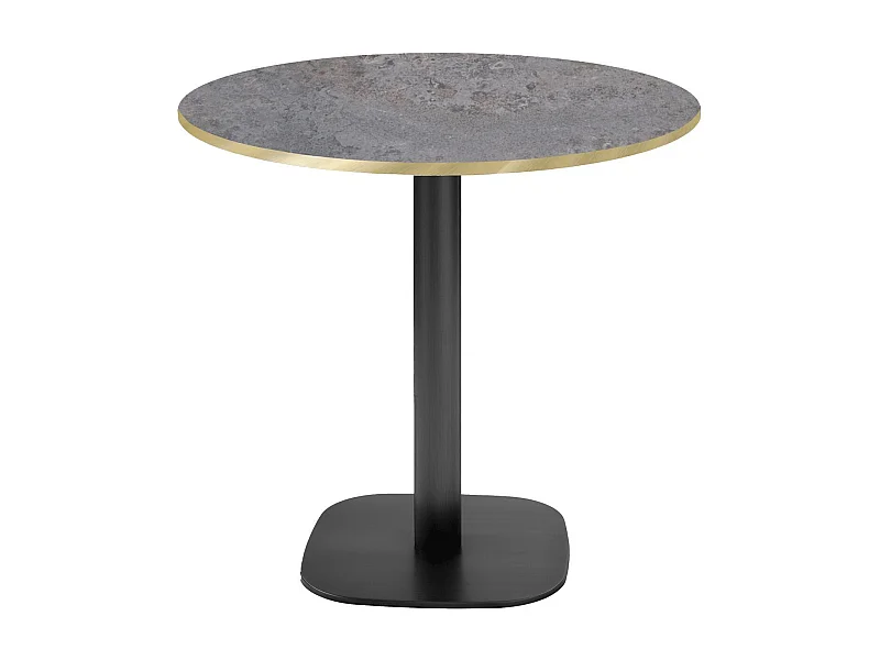 Table ronde Ø 70 cm - modèle Round cladeira chants laiton