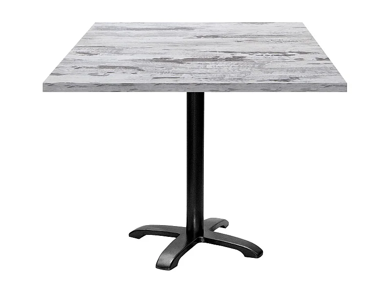 Table 90 x 90 cm - modèle Bazila chêne Islande