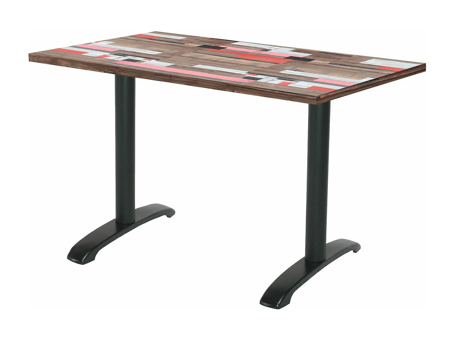 Table 120 x 70 cm - Bazila bois redden wood