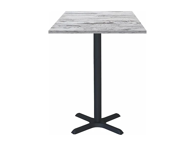 Mange-debout 60 x 60 cm - modèle Dina chêne d'Islande