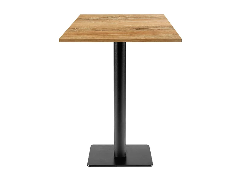 Mesa alta 60 x 60 cm - modelo Milan T roble esloveno