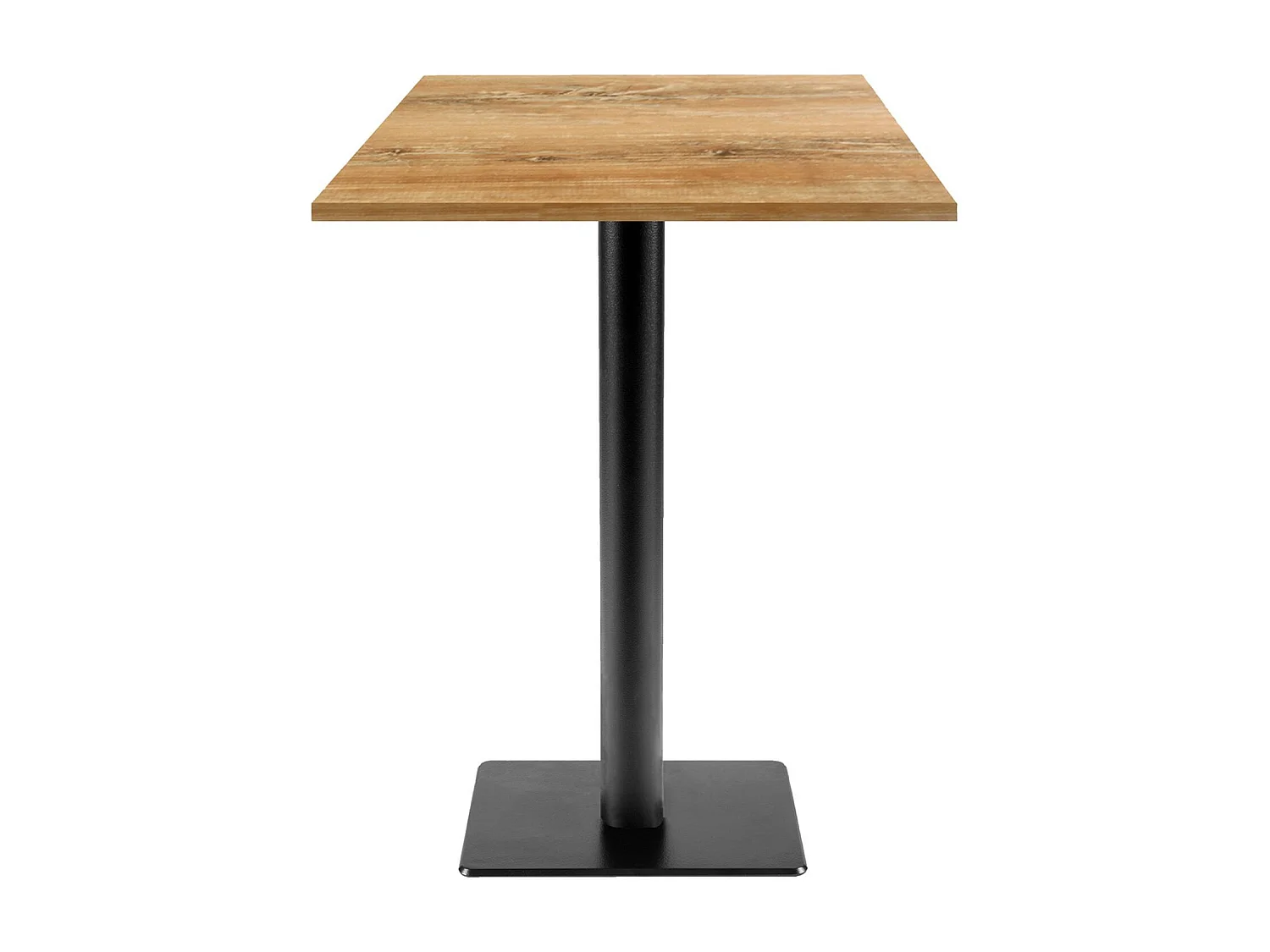 Mesa alta 60 x 60 cm - modelo Milan T roble esloveno