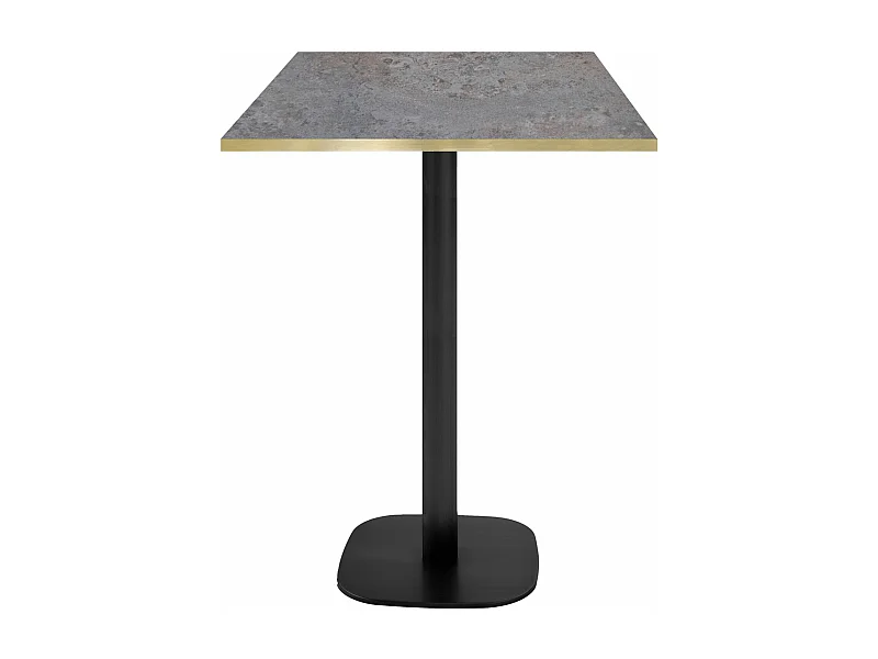 Mange-debout 60 x 60 cm - modèle Round cladeira chants laiton