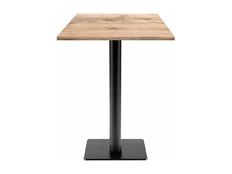 Mesa de pie 60 x 60 cm - modelo Milan T tanino natural