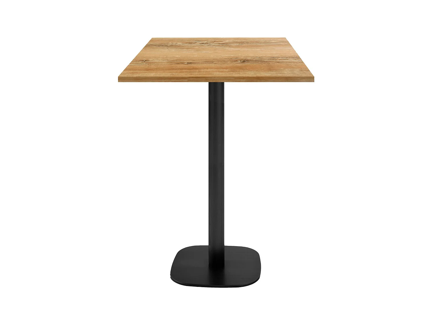 Mange-debout 60 x 60 cm - modèle Round chêne slovène