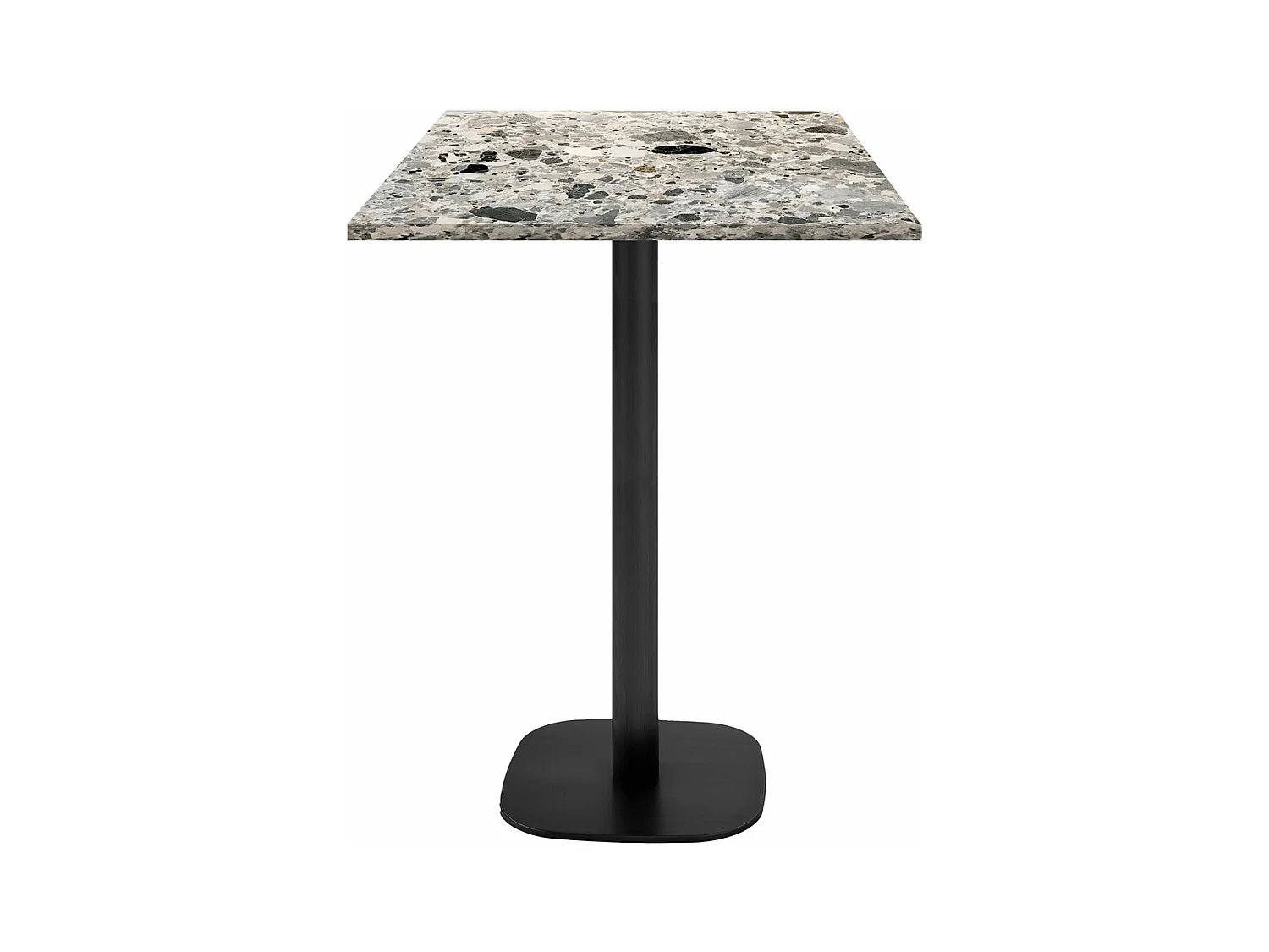 Mange-debout 60 x 60 cm - modèle Round terrazzo cepp