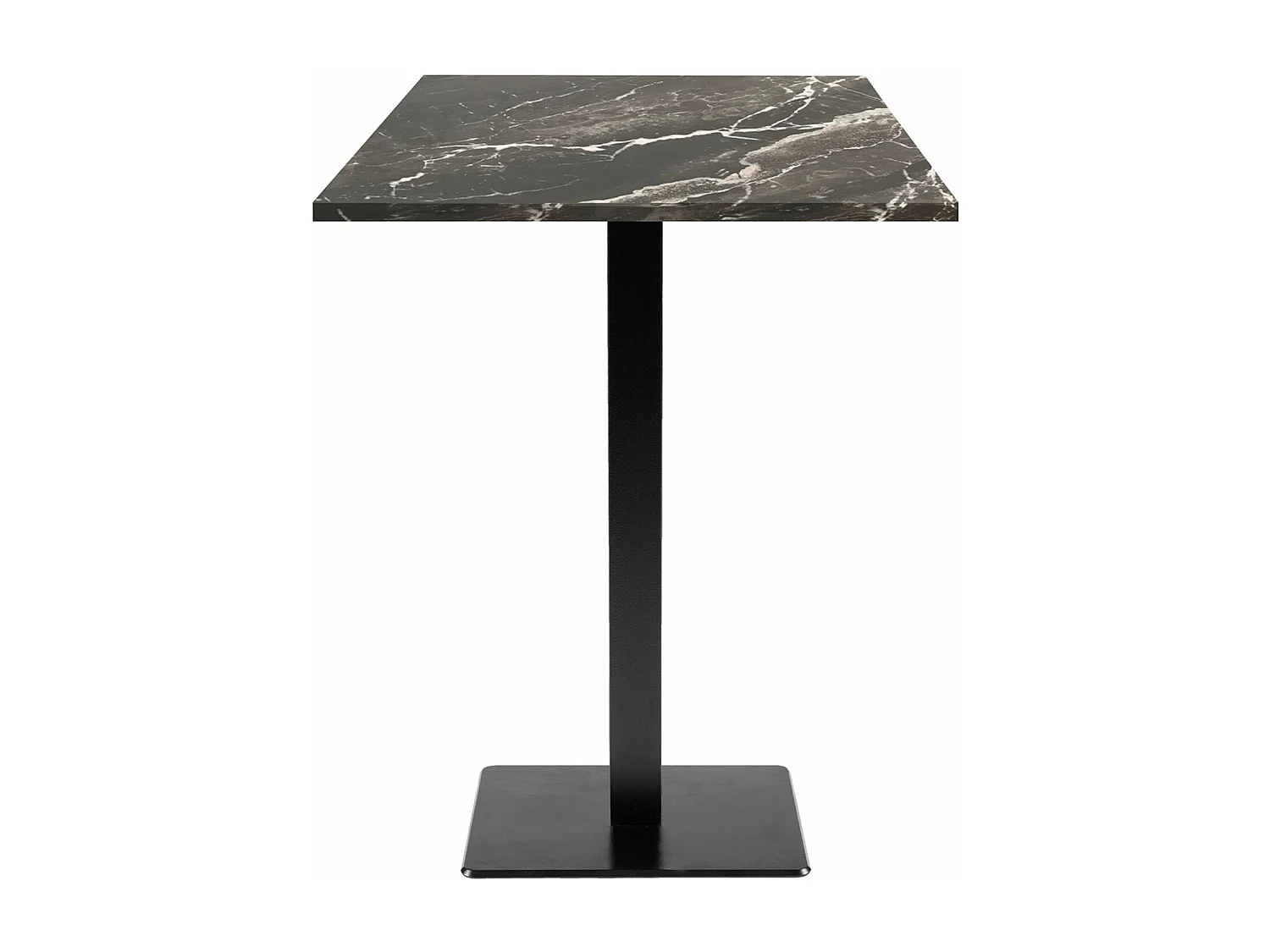 Mange-debout 60 x 60 cm - modèle Milan marbre royal