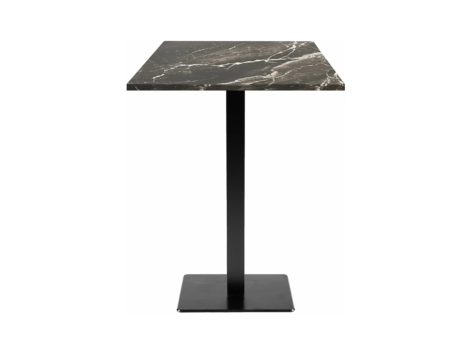 Mange-debout 60 x 60 cm - modèle Milan marbre royal