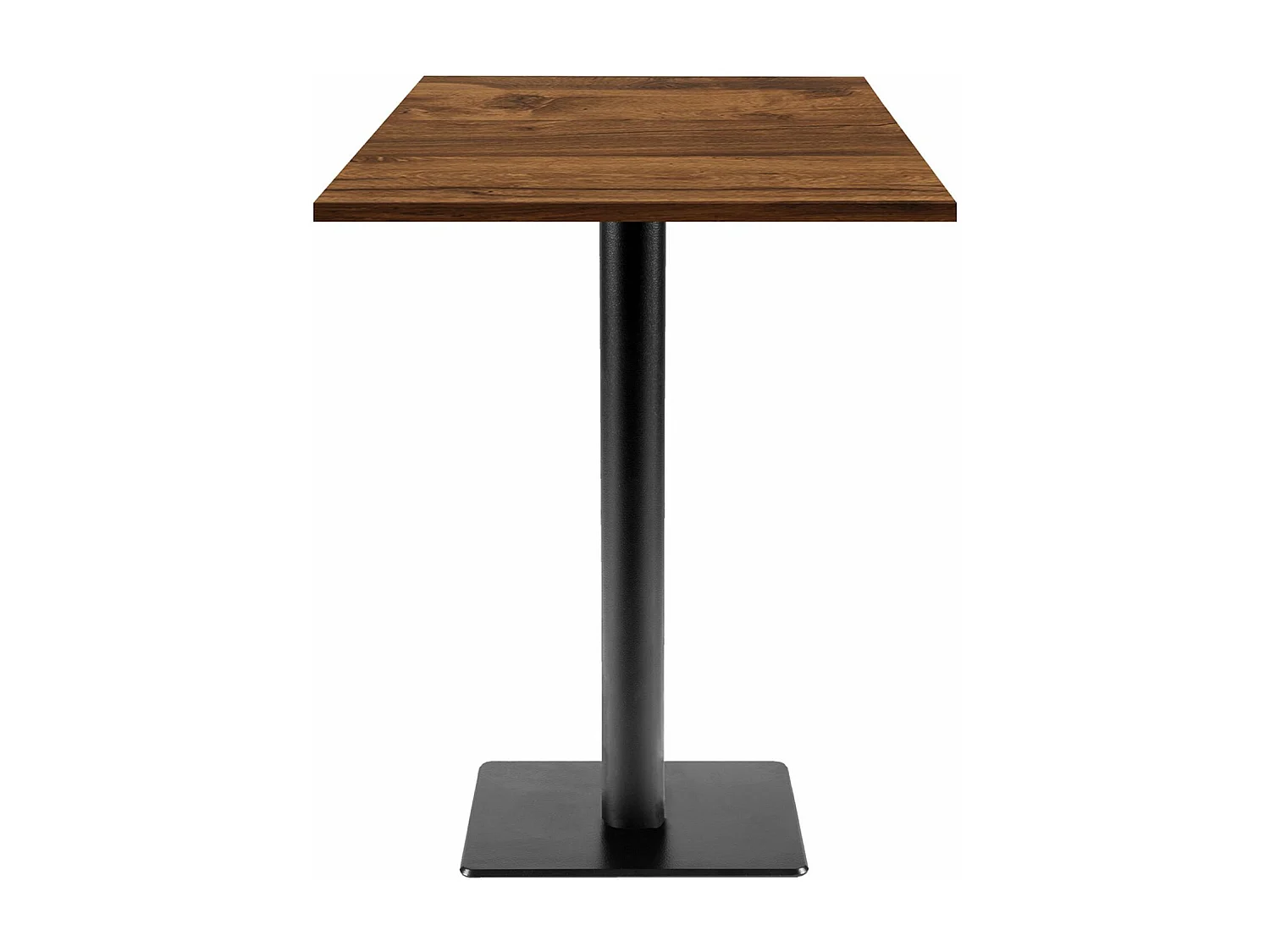 Mesa alta 60 x 60 cm - Milan T modelo roble Hunton