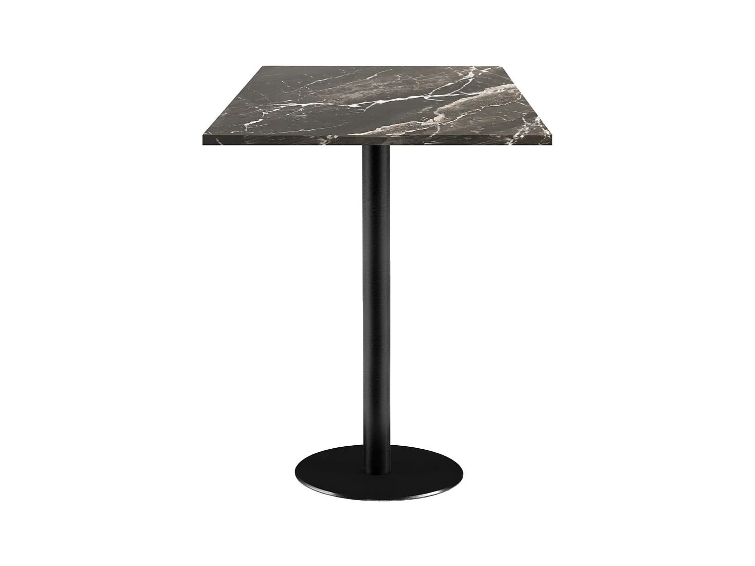 Mange-debout 60 x 60 cm - modèle Rome marbre royal