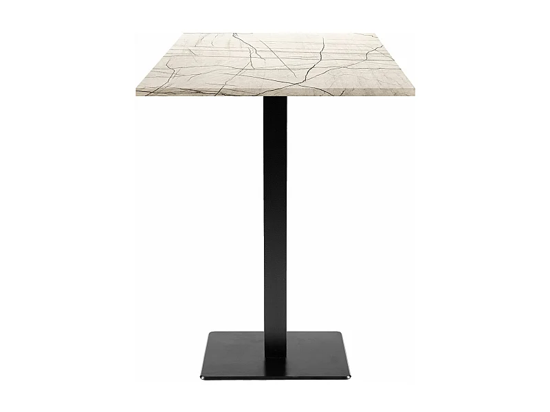 Mesa de pie 60 x 60 cm - modelo mármol Milan maia
