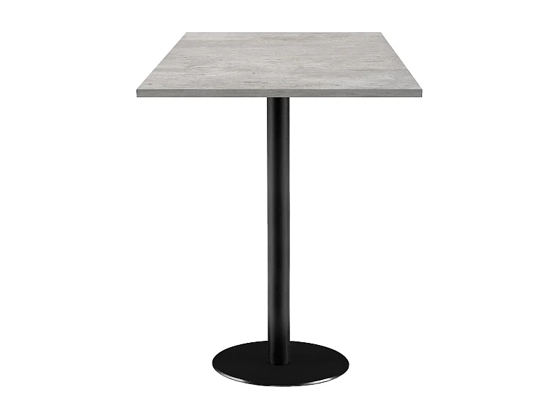 Mesa de pie 60 x 60 cm - Modelo Roma hormigón natural
