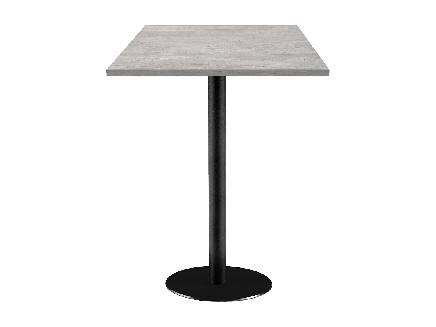 Mange-debout 60 x 60 cm - modèle Rome béton naturel