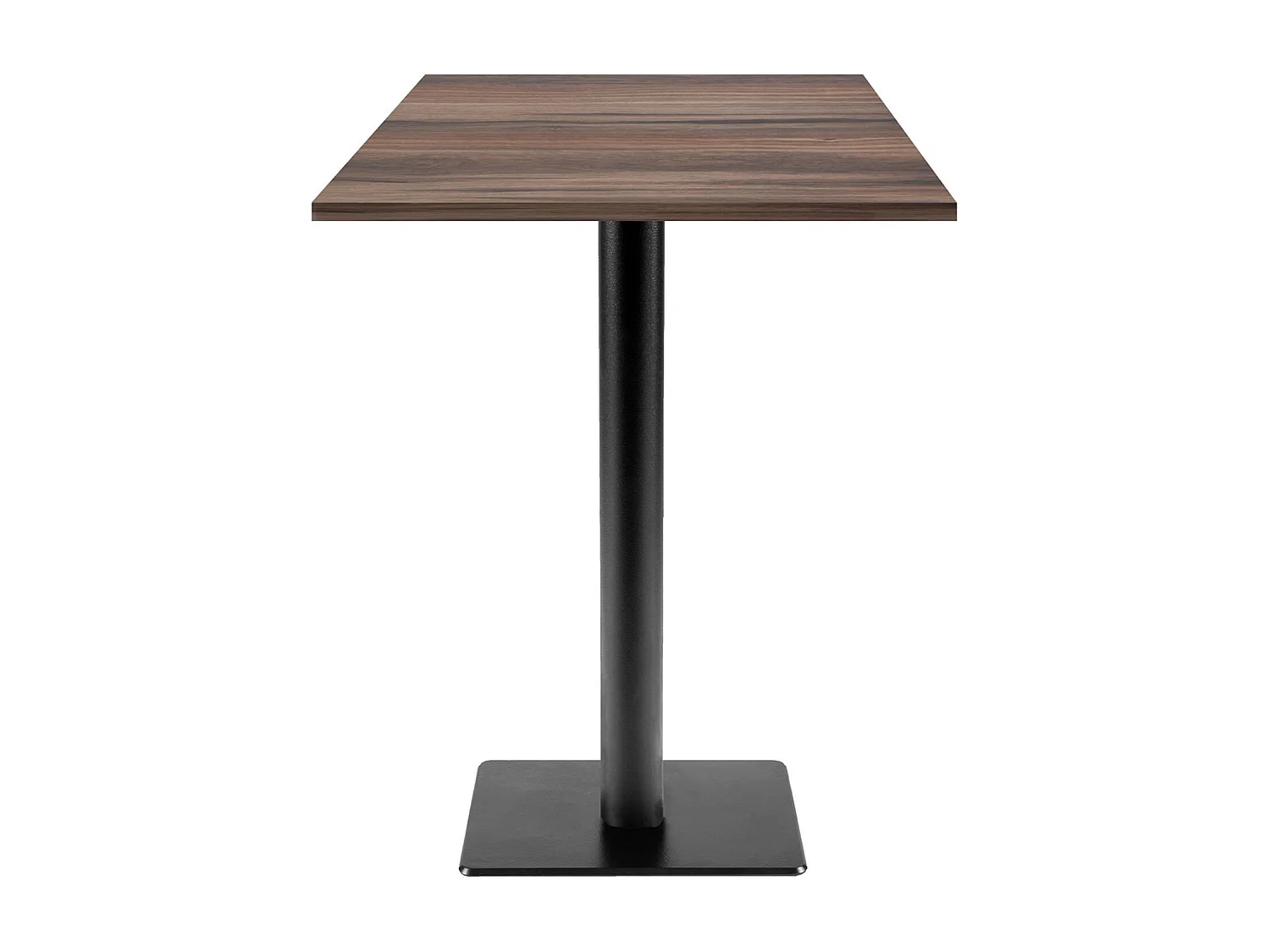 Mesa alta 60 x 60 cm - modelo Milan T roble montaña