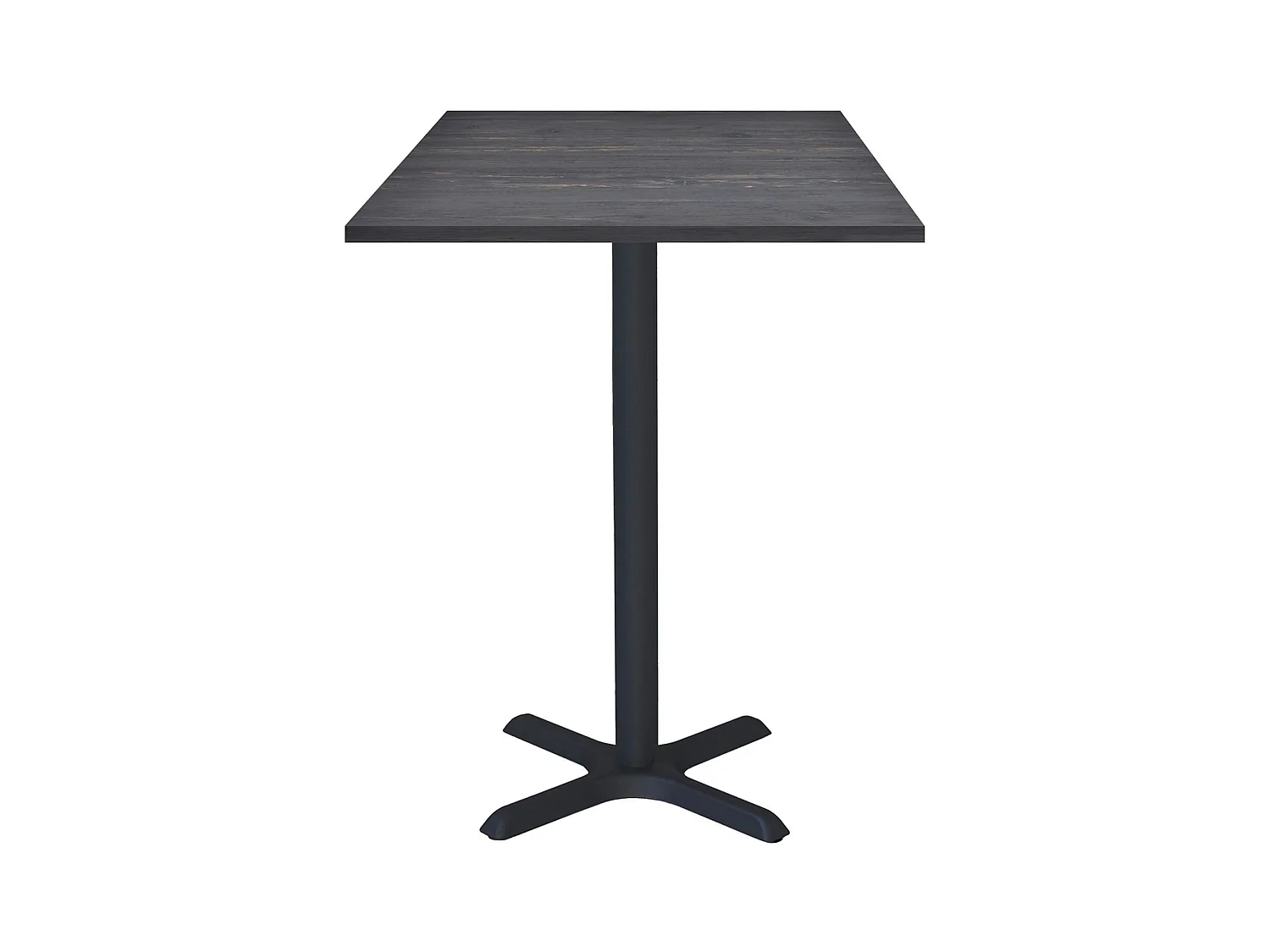 Mesa de pie 60 x 60 cm - Modelo Dina pino viejo
